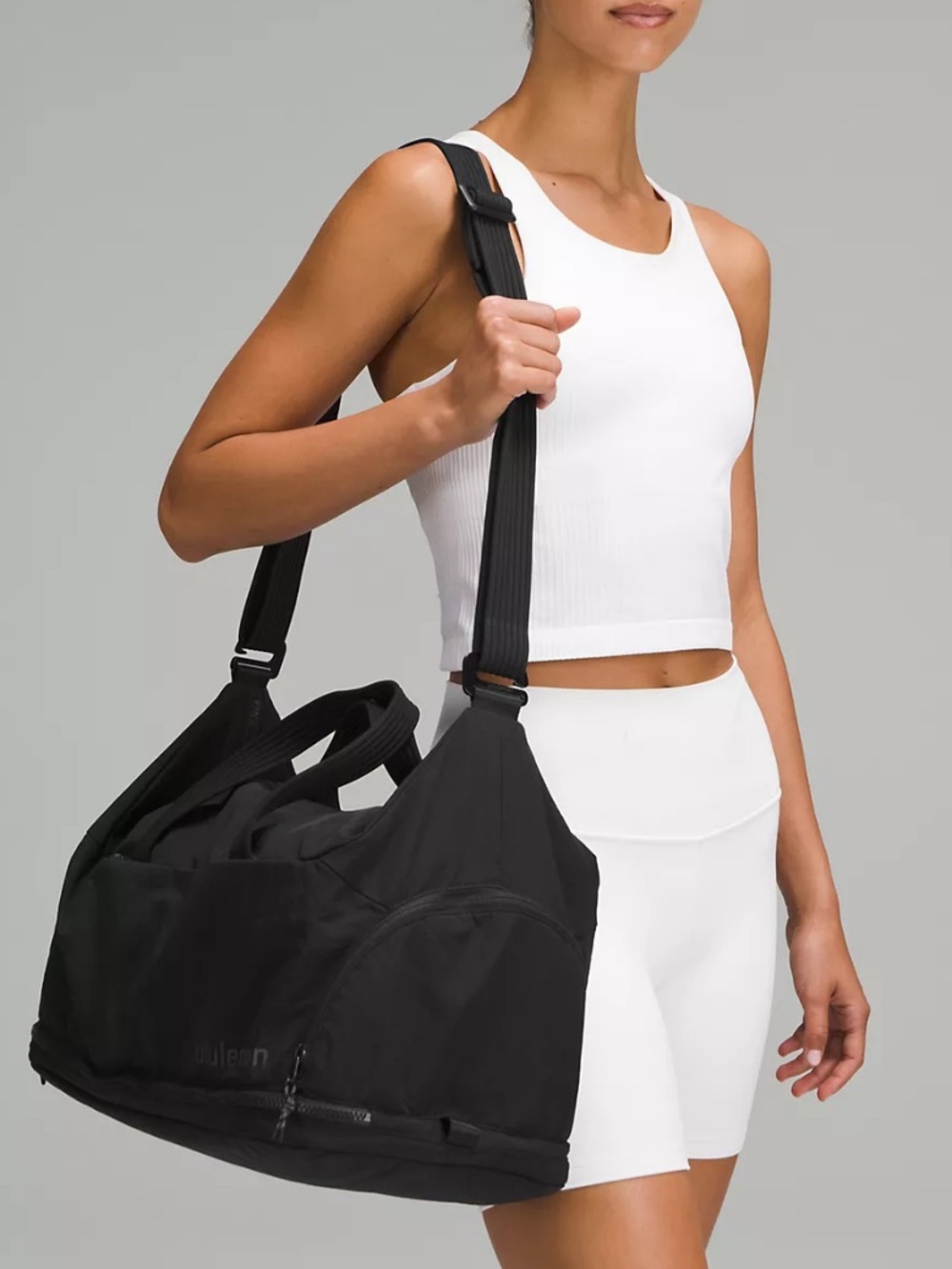 lululemon 3-in-1 Gym Duffle Bag 30L Black Unisex (company branded)